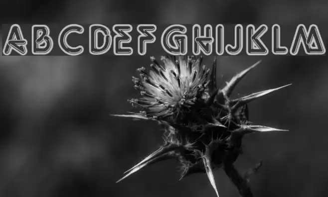 Neon Lights Fonte examples