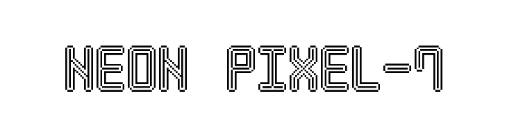 Neon Pixel-7 Font