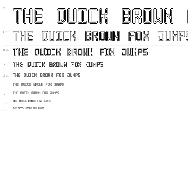 Neon Pixel-7 Waterfall