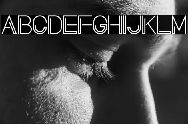 Neon Planet Display Font examples