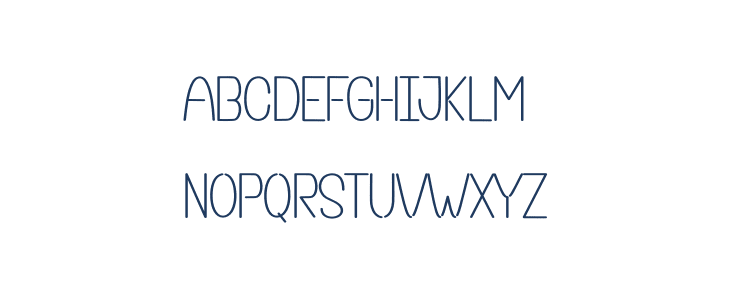 Neon Spooky Uppercase