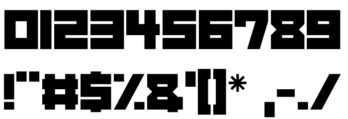 Neon Vampire Font OTHER CHARS