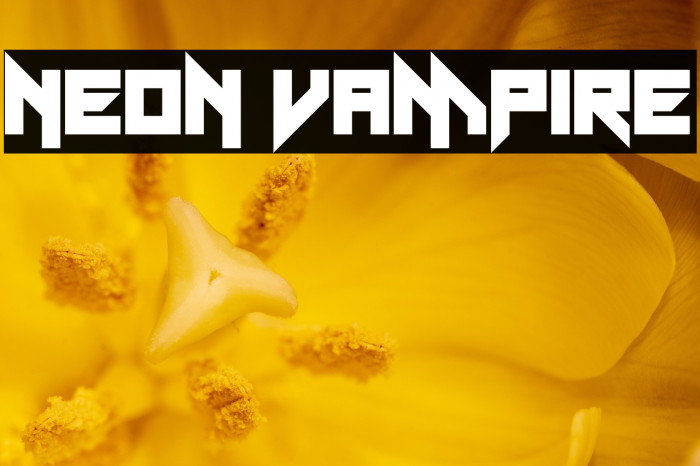 Neon Vampire Example 1