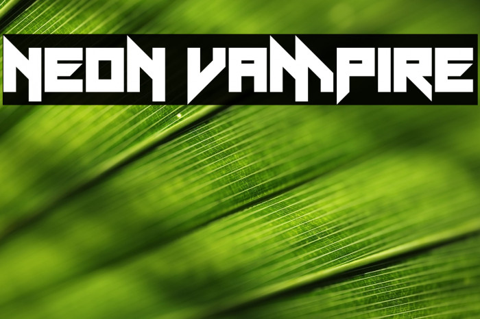 Neon Vampire Example 3