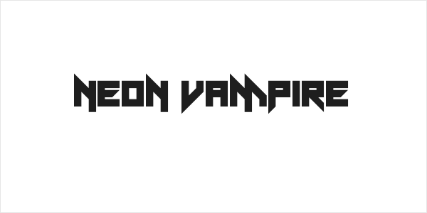 Neon Vampire Logo