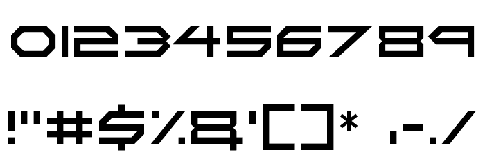 Neon Vortex Font OTHER CHARS