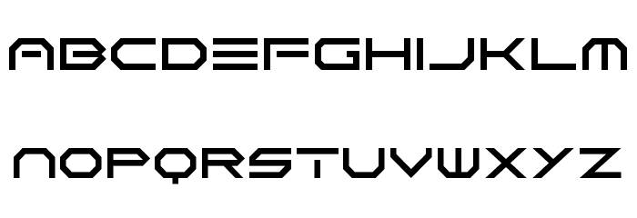 Neon Vortex Font LOWERCASE