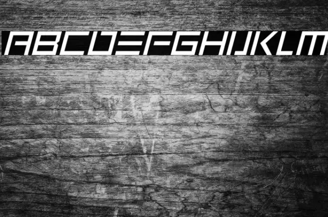 Neon Zone Italic Example 3