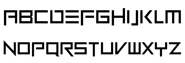 Neon Zone Font LOWERCASE