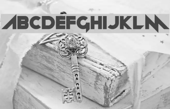 Neon machine Font examples