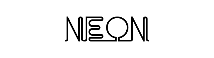 Neon Fonte