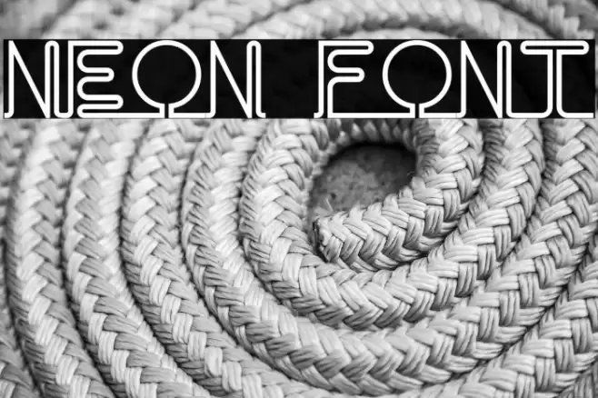 Neon خط examples