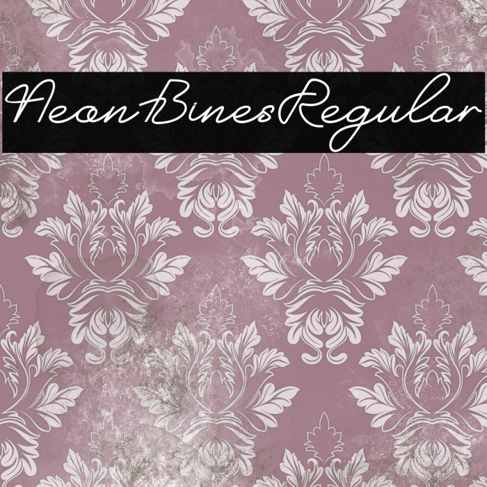 NeonBinesRegular Example 3