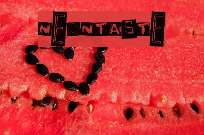 NeonTaste Font examples