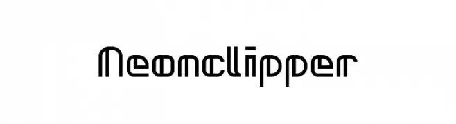 Neonclipper  Descarca Fonturi Gratis