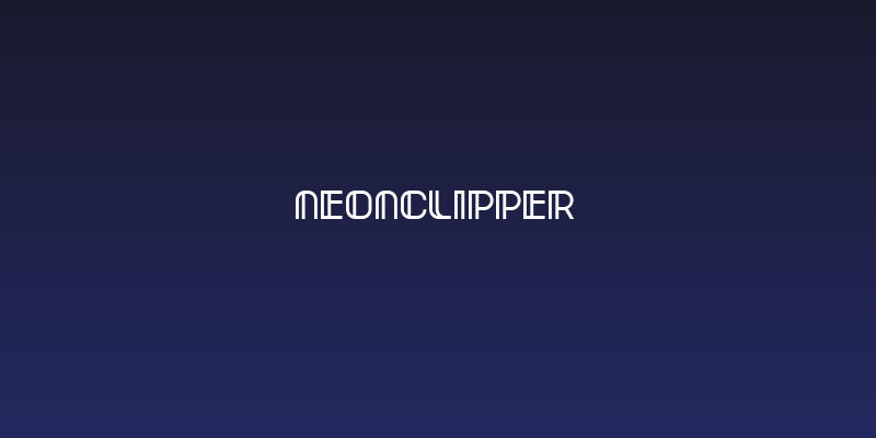 Neonclipper Social Header
