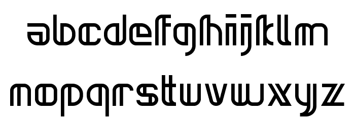 Neonclipper Font LOWERCASE
