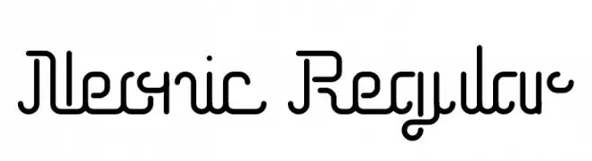 Neonic Regular  Frei Schriftart Herunterladen