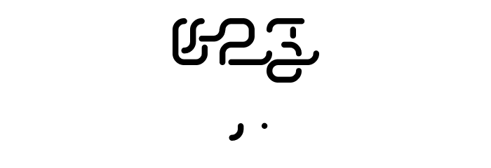 Neonic Regular Font OTHER CHARS