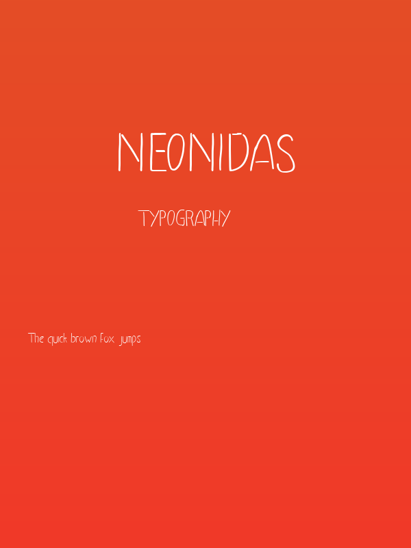 Neonidas Poster