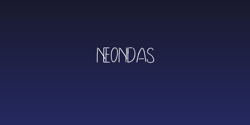 Neonidas Social Header