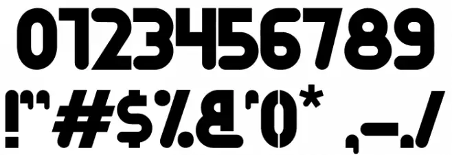 Neonix Font OTHER CHARS