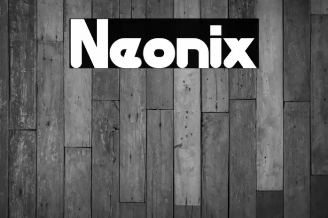 Neonix Font examples