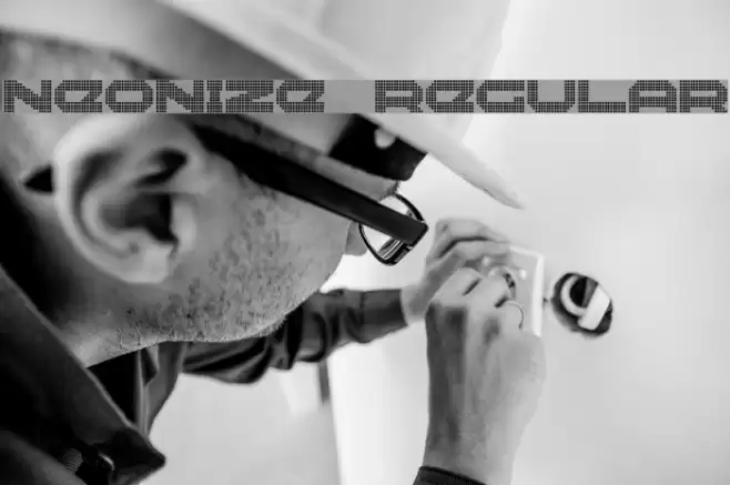 Neonize Regular Font examples