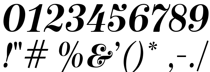 NeoplantaBG-BoldItalic Font OTHER CHARS