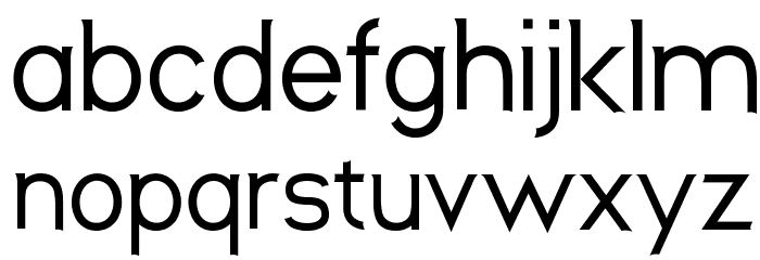 Neos Font LOWERCASE
