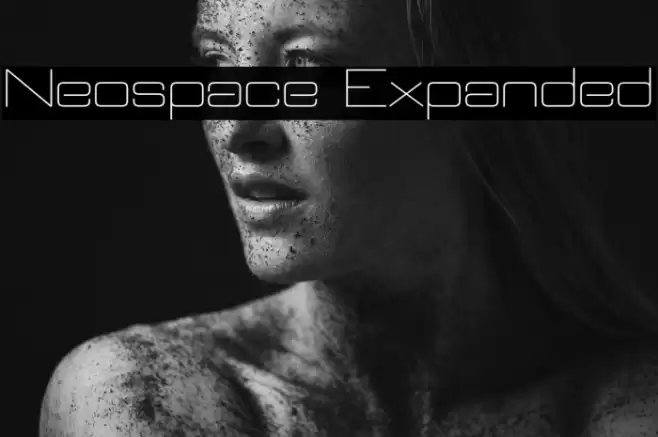 Neospace Expanded フォント examples