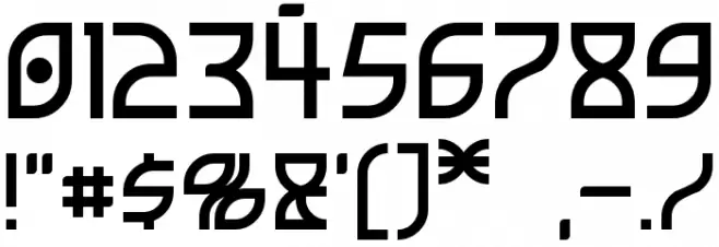 Neostar Font OTHER CHARS