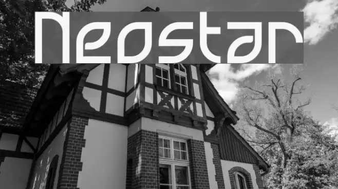 Neostar Font examples