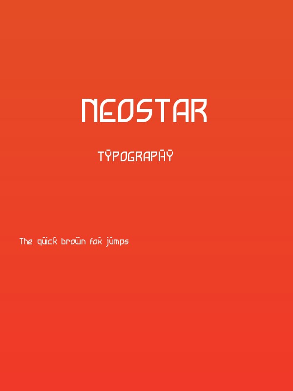 Neostar Poster