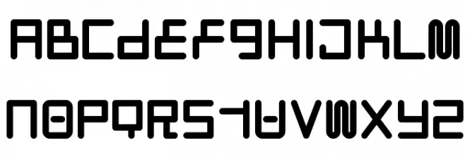 Neostyle 字体 大写