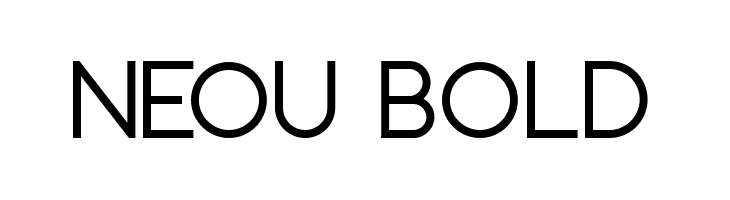 Neou Bold  नि: शुल्क फ़ॉन्ट्स डाउनलोड