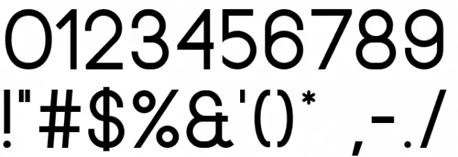 Neou Bold Font OTHER CHARS