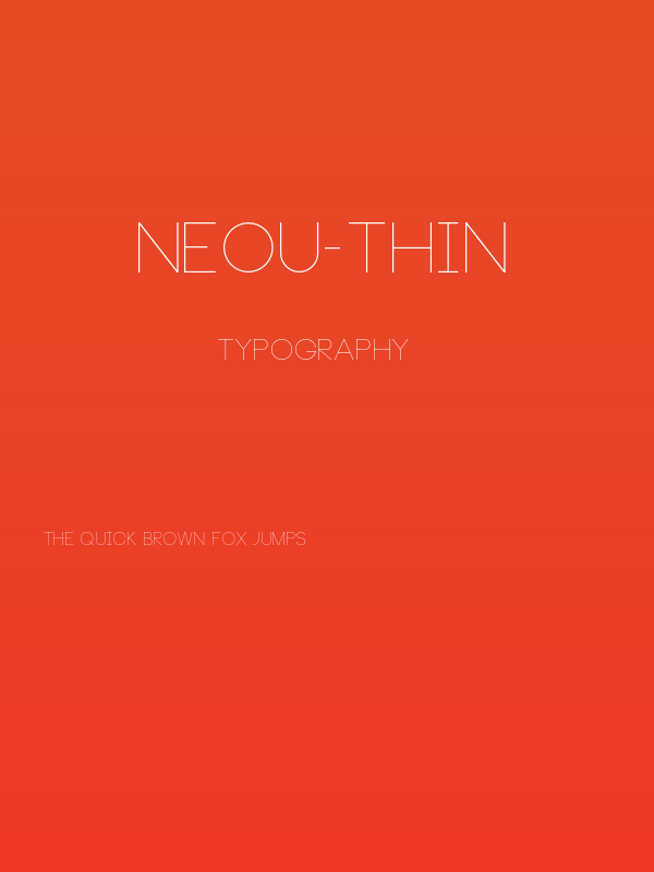 Neou-Thin Poster