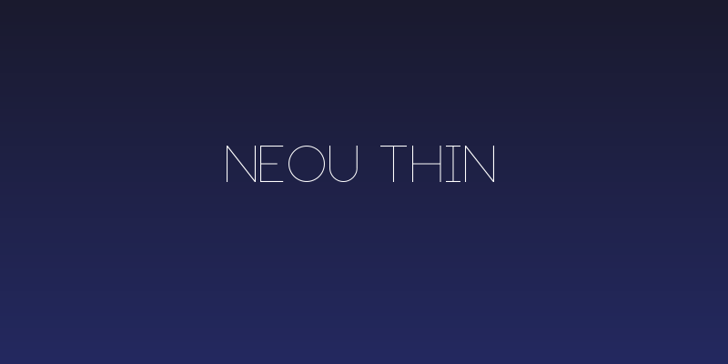 Neou Thin Social Header