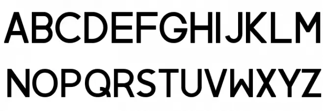 Neovix Basic Bold Font Litere mari