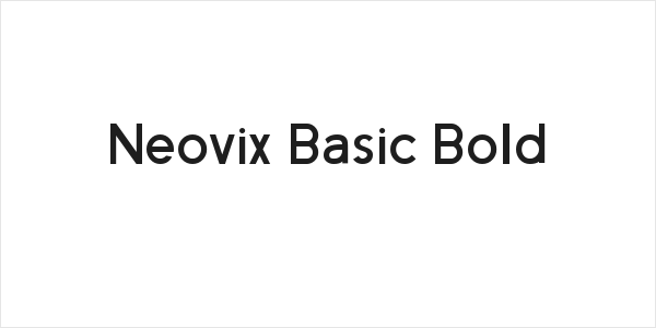 Neovix Basic Bold Logo