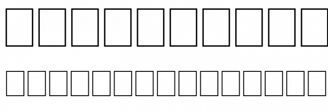 Neovix Font OTHER CHARS