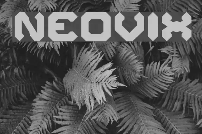 Neovix Font examples