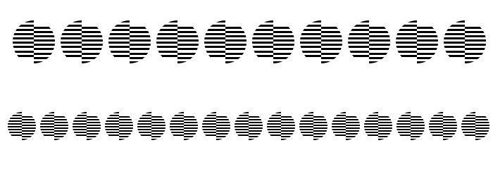 Neozoic Trial Font OTHER CHARS