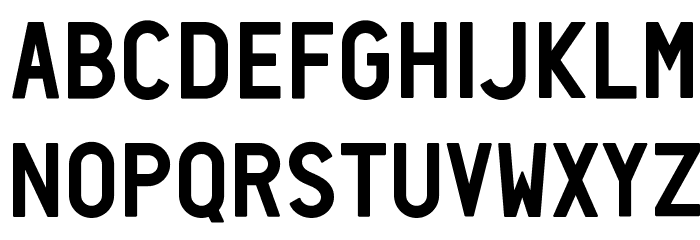 Neozoic Trial Font LOWERCASE