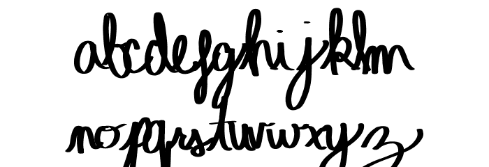 Nepeta Font LOWERCASE