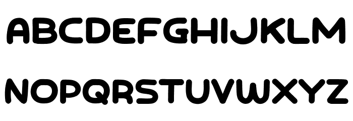Nepoboy Font LOWERCASE