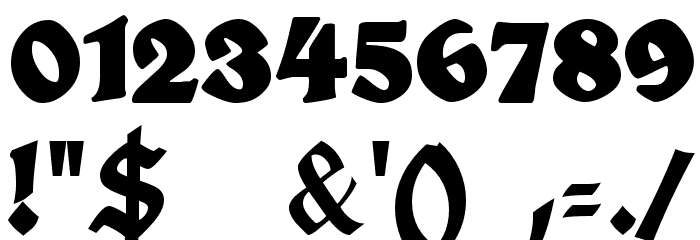 Neptun Font OTHER CHARS