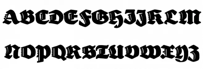 Neptun Fonte MAIÚSCULAS