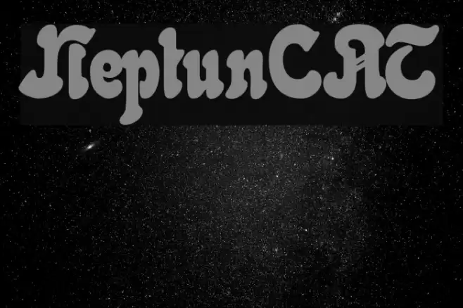 NeptunCAT Font examples